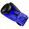 Боксерські рукавиці PowerPlay 3004 Classic Чорно-Сині 16 унцій, фото 5