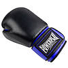Боксерські рукавиці PowerPlay 3004 Classic Чорно-Сині 16 унцій, фото 4