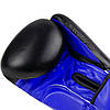 Боксерські рукавиці PowerPlay 3004 Classic Чорно-Сині 16 унцій, фото 7