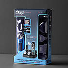 Акумуляторна машинка для стрижки волосся + 15 насадок, IPX6, DSP 91721 / Тример для стрижки / Тример чоловічий для бороди, фото 10