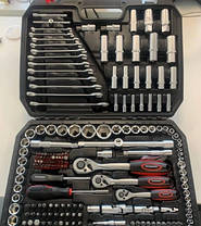 Набір інструменту комбінований 1/4" 3/8" 1/2" 216ед. СТАНДАРТ ST-0216, фото 5