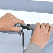 Приставне ліжечко El Camino Harmony ME 1179 з матрацем та 4 колесами зі стопорами, фото 8