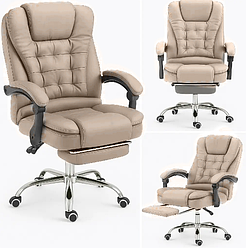 Крісло офісне Diego D2 бежеве