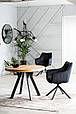 Стілець AZALIA VELVET чорний каркас/чорний BL.19, фото 4