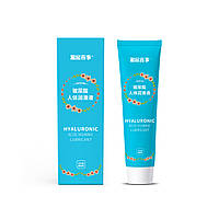 Інтимне мастило з гіалуроновою кислотою для сексу та мастурбації. Лубрикант з ефектом зволоження, Без смаку та запаху 60 мл