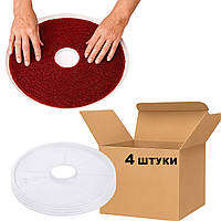 Комплект піддонів-лотків для приготування пастили (4 шт) для електросушарок БелОМО, Вітерець, Ротор, Чудесниця, Profit M