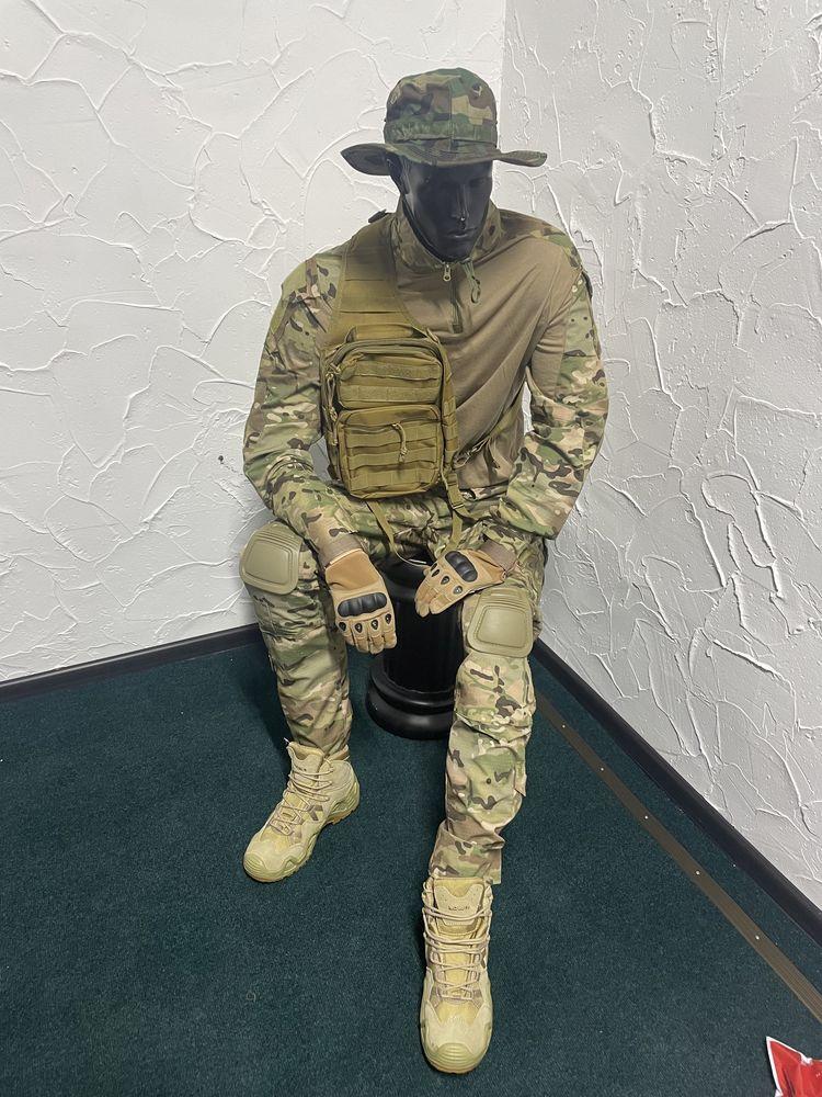 Форма МУЛЬТИКАМ армейская тактическая форма убакс +штвны с наколенника - фото 1 - id-p2785090205