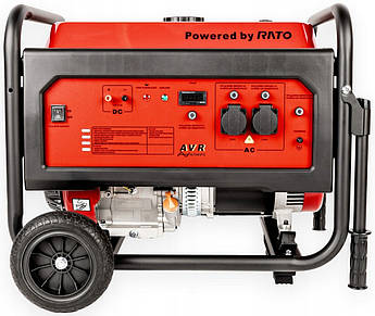 Портативний бензиновий генератор CEDRUS 4.3/4.5 кВт надійний бензиновий 4-тактний генератор