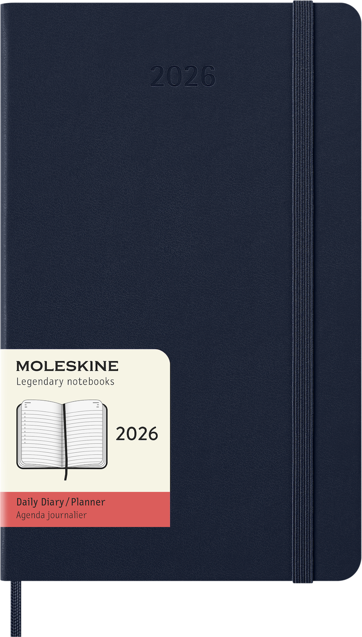 Щоденник Moleskine 2026 середній 13х21 см сапфір (8056999274535), фото 1