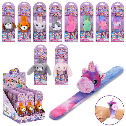 М’який браслет з тваринками, 21 шт., мікс видів, розвиваючий, дисплей (DR5128)