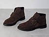 Ботіночки замшеві жіночі демісезон коричневі, фото 8