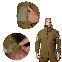 Куртка тактична Stalker SoftShell койот, фото 4
