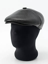 Кепка п'ятиклінка з еко шкіри