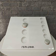 Акрилова баркета для косметики брендована 450х150х400 мм, фото 3