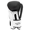 Боксерські рукавиці PowerPlay 3004 Classic Чорно-Білі 14 унцій, фото 3