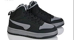 Демісезонні черевики на хлопчика, хайтопи для хлопчика підлітка, високі кросівки для хлопчика підлітка