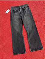 Чоловічі Джинси Acne Studios Прямий Крій Baggy Чорні Сині Блакитні Стильні Модні Oversize На Осінь