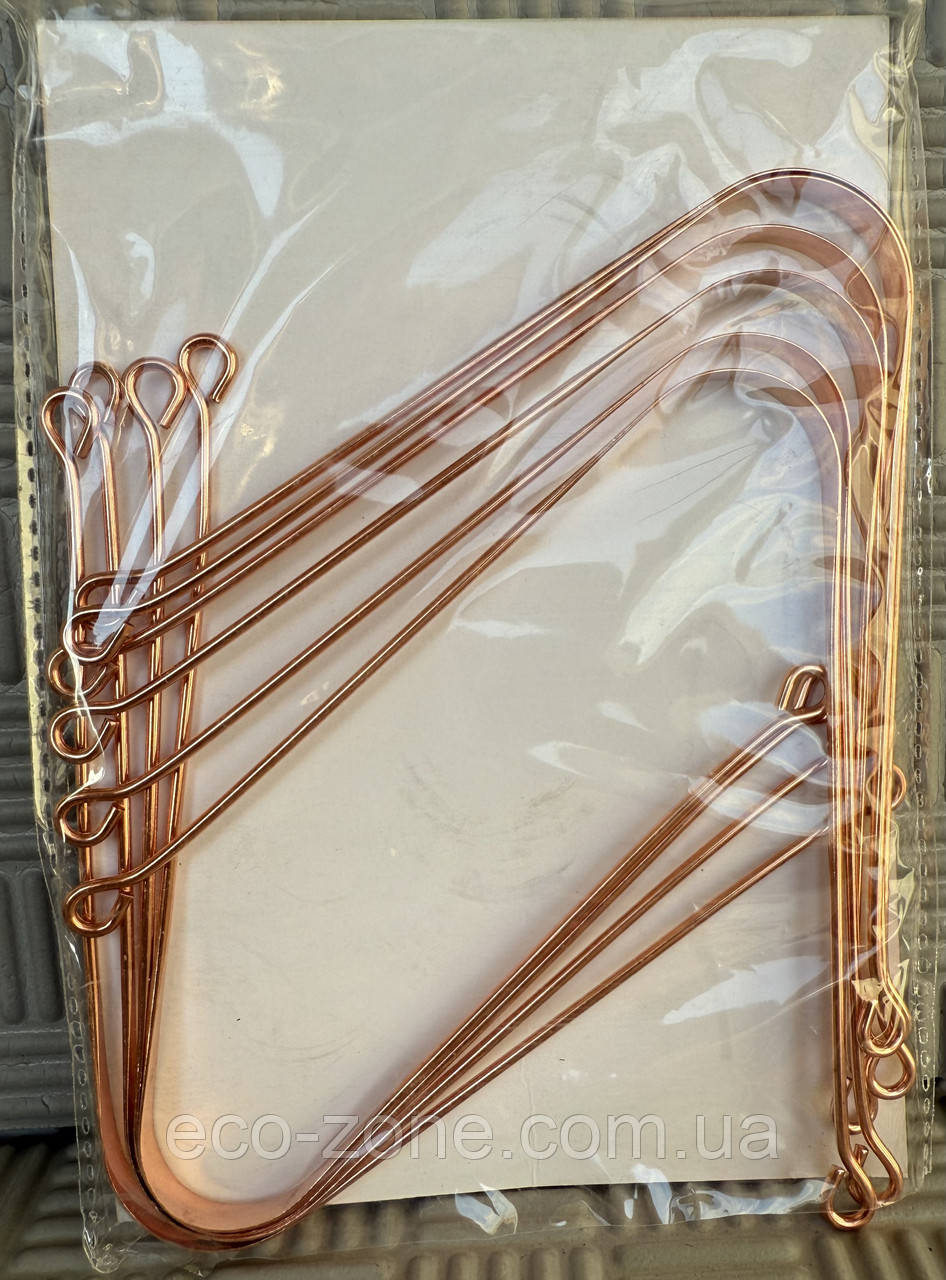 Язикочистник з міді. Індія. Очисник язика. Tongue cleaner copper maruti, фото 1