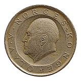 Норвегія 10 крон, 1986, фото 2