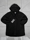 Вітровка чоловіча C.P. Company осінь-зима демісезонна cp сп компані на лінзах чорний. Живе фото, фото 7