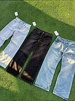 Джинси Acne Studios Чоловічі Прямі Та Baggy Чорні Сині Блакитні Стильні Модні Oversize Трендові