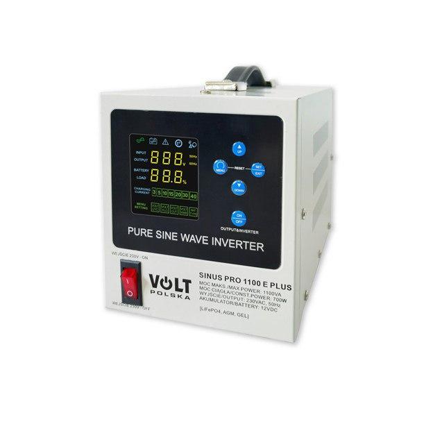 Джерело безперебійного живлення Volt SINUS PRO 1100 E PLUS 12/230V 700/1100W (3SPM11012M)