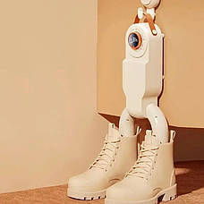 Ультрафіолетова сушарка для взуття та одягу, електросушарка Shoe Dryer з регулюванням температури, біла, фото 2