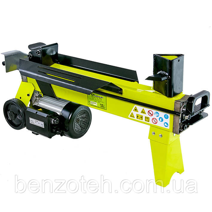 Колун GRUNFELD WS8T-52Х з дільником, 2.3 кВт, довжина 520 мм, діаметр 50-250 мм., сила 8 тн), фото 1