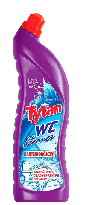 Засіб для миття унітазу Tytan WC Фіолетовий 1200 мл, фото 1
