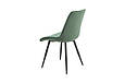 Cтілець ALVIS чорний каркас/зелений, фото 8