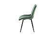 Cтілець ALVIS чорний каркас/зелений, фото 9