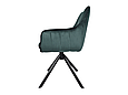 Стілець SALVIA чорний каркас/зелений, фото 4