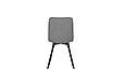 Стілець EARI TEX чорний каркас/сірий тк., фото 6