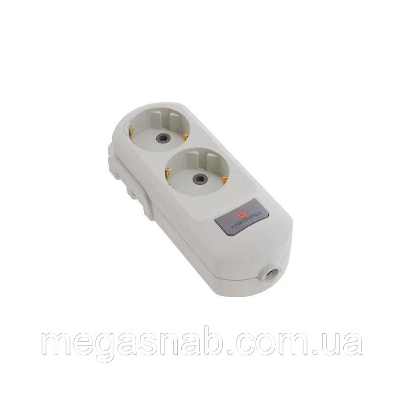 Колодка 2 з з/к з кнопкою NEOMAX, фото 1
