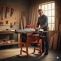 GTM Верстат комбінований д/о MQ393A 2,2кВт 220В 50Гц, фото 2