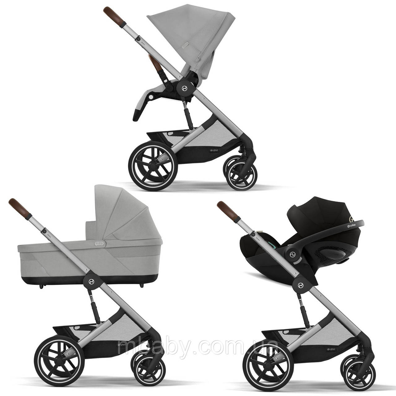 Cybex Balios S 3в1 Stone grey Акція, фото 1