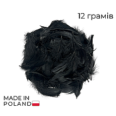 Набір: пір'я на бабл / Bubble 19 чорне, 12г