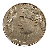 Італія 20 чентезимо, 1914, фото 2