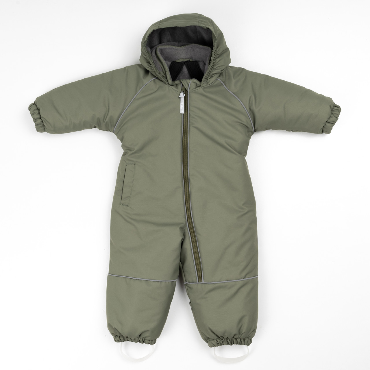 Дитячий зимовий комбінезон Аполло з утеплювачем Termoloft  Мембранна тканина Зелений  Розмір 74-80, фото 1