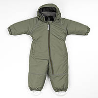 Дитячий зимовий комбінезон Аполло з утеплювачем Termoloft  Мембранна тканина Зелений  Розмір 74-80