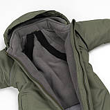 Дитячий зимовий комбінезон Аполло з утеплювачем Termoloft  Мембранна тканина Зелений  Розмір 74-80, фото 6