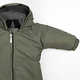 Дитячий зимовий комбінезон Аполло з утеплювачем Termoloft  Мембранна тканина Зелений  Розмір 74-80, фото 7