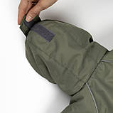 Дитячий зимовий комбінезон Аполло з утеплювачем Termoloft  Мембранна тканина Зелений  Розмір 74-80, фото 8