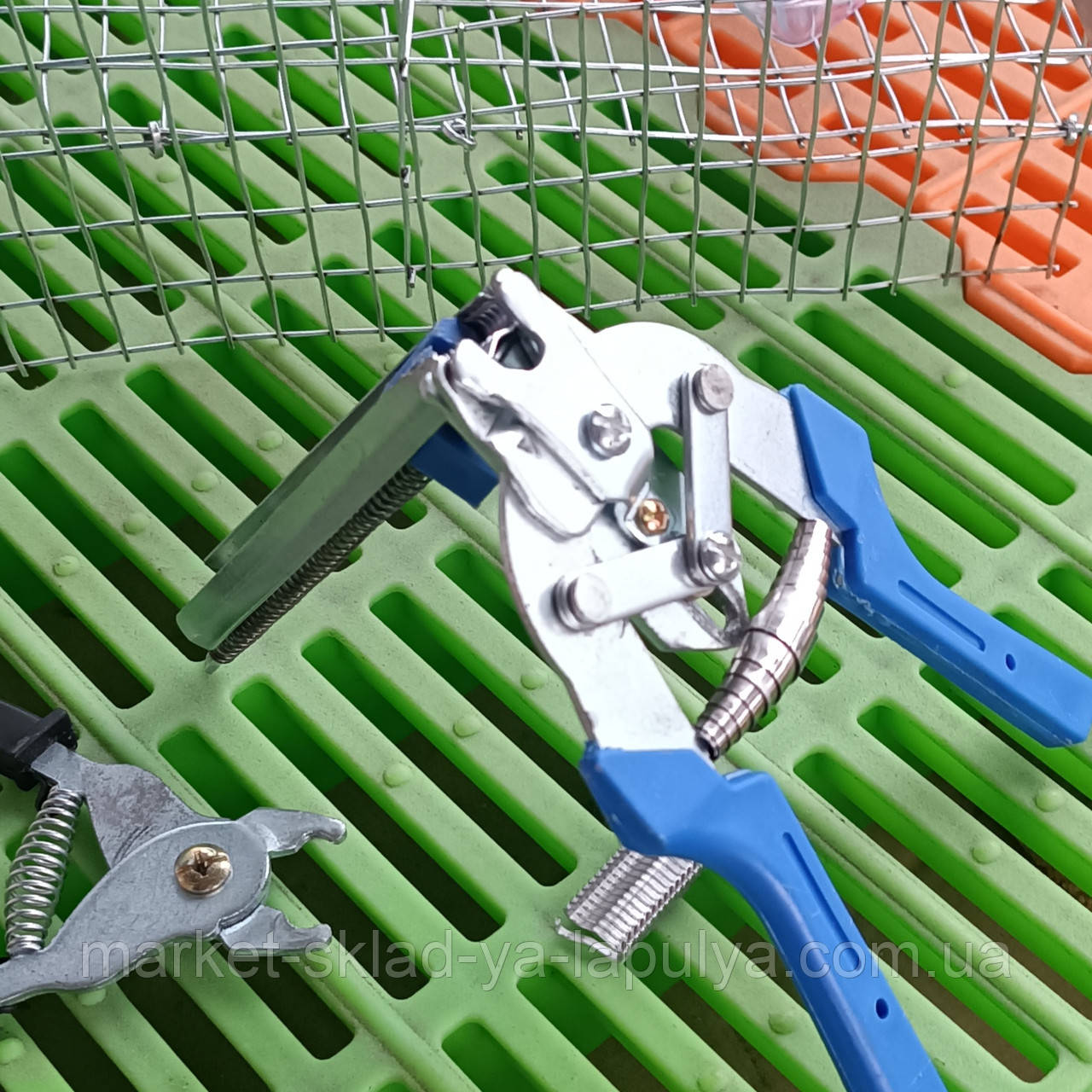 Обтискач з обоймою для скобів, фото 1