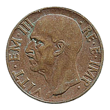 Італія 10 чентезимо, 1938, фото 2