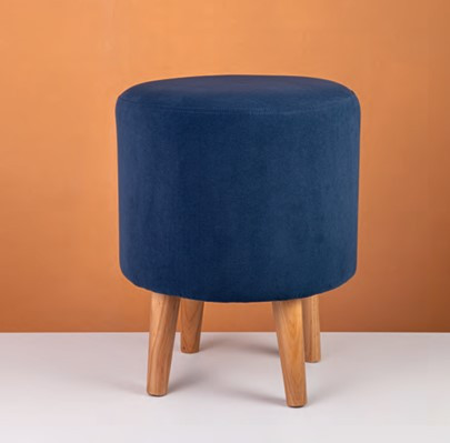 Пуф Поло на деревяних ніжках Ліон, фото 1