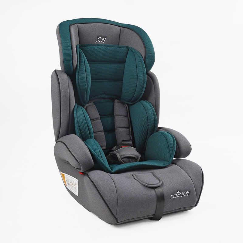 Автокрісло дитяче JOY 1255-72, універсальне, з бустером, група 1/2/3, вага дитини 9-36 кг, фото 1