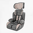 Автокрісло дитяче JOY 8690-15, універсальне, з бустером, група 1/2/3, вага дитини 9-36 кг, фото 3