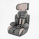 Дитяче автокрісло з бустером JOY 8690-15, універсальне, група 1/2/3, вага дитини 9-36 кг, фото 3