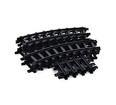 Дитяча залізниця Classic Train зі світлом звуком пором довжина колій 650 см Чорний, фото 2